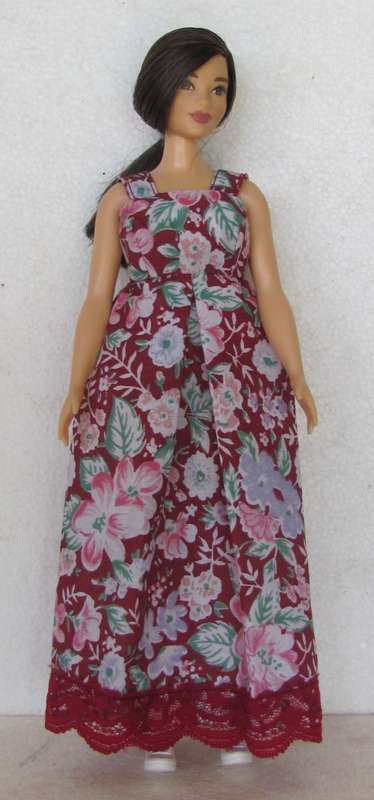 Barbie Curvy Dolls - Fashion Dolls Long Sundress
