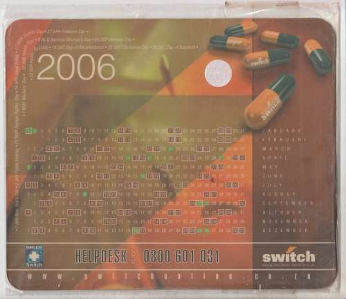 Computer Mouse Pad - unused item, factory sealed