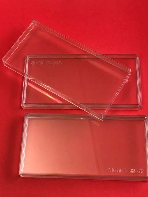 147mm x 71mm ,Banknote Clear Box. Fit 100 Rand Banknote