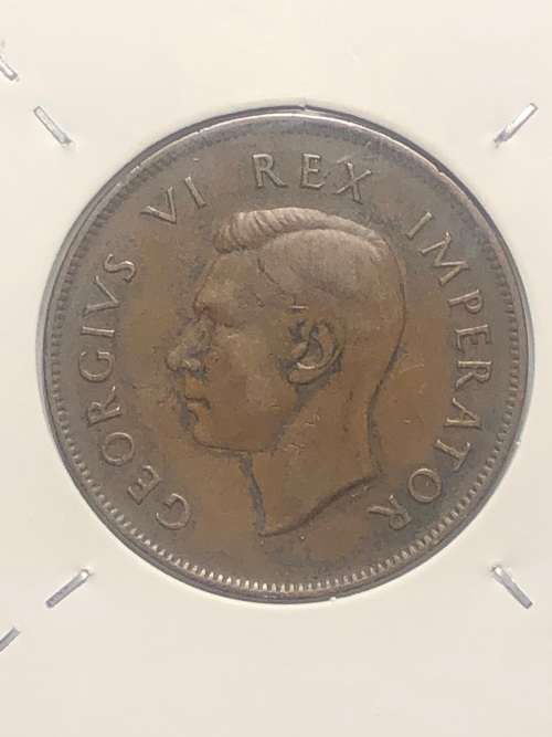 South Africa 1941 penny