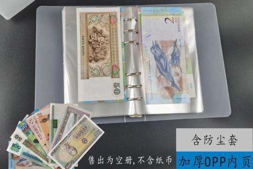 Banknote Album,  100 pcs packets.