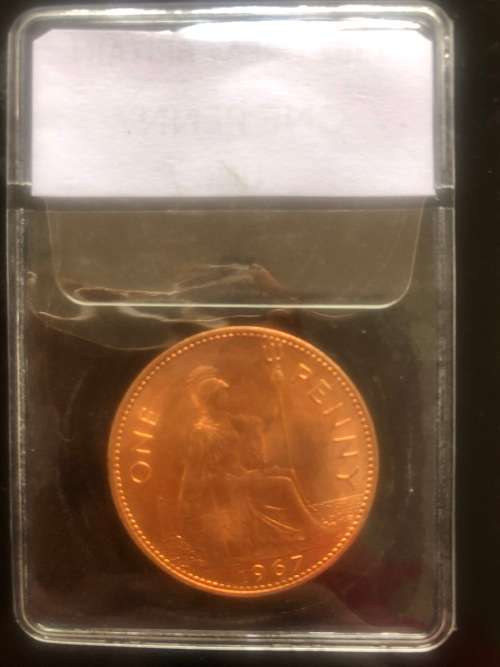 1967 UK Penny.UNC!