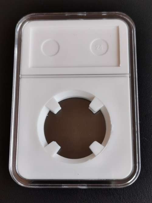 Coin Display Slab For 26mm.Fit R5 Coin.