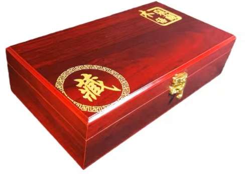 Wooden coins display case capsule holder storage coin collection box. 46mm x 40pcs. Inner.