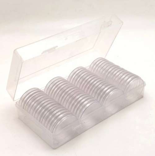 40mm Coin Capsules , Box for 60pcs.