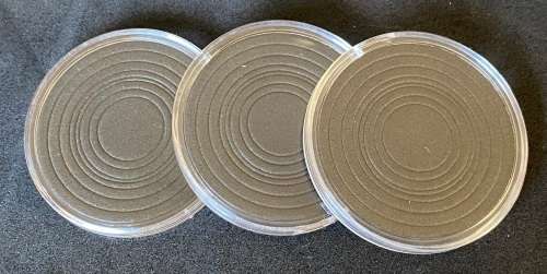 46mm Coin Capsules, Box 45pcs, (Inner pad,: 40,35,30,27,25,20,16)