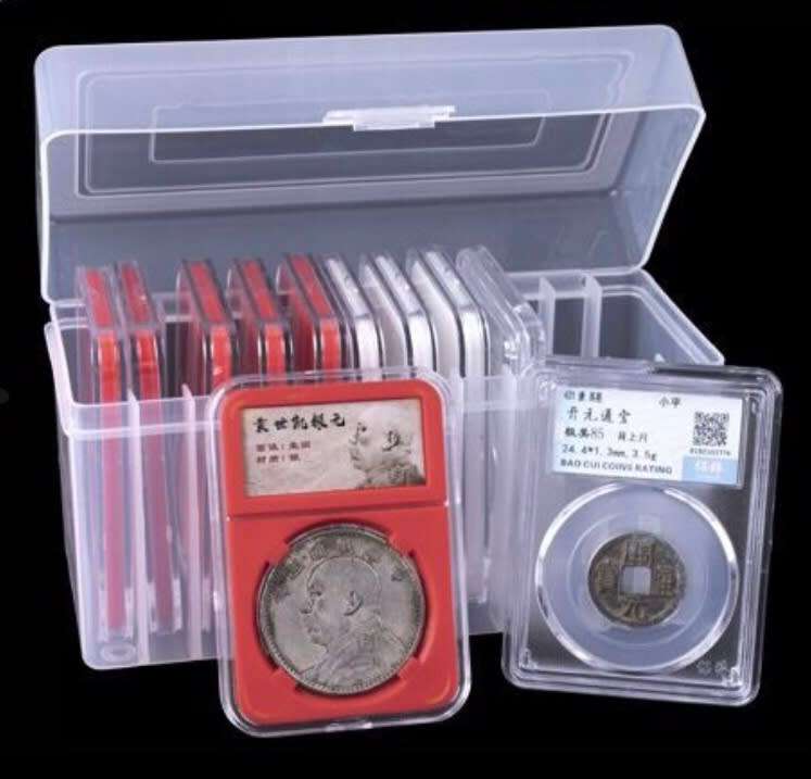 Graded Coin Container Type Box. (Can Hold 12 pcs)