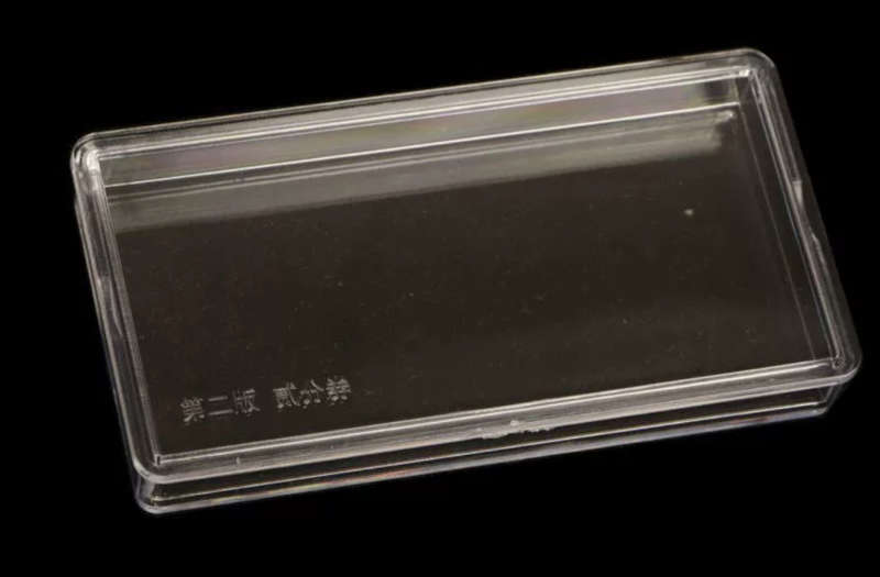 167mm x 78mm Banknote Clear box.