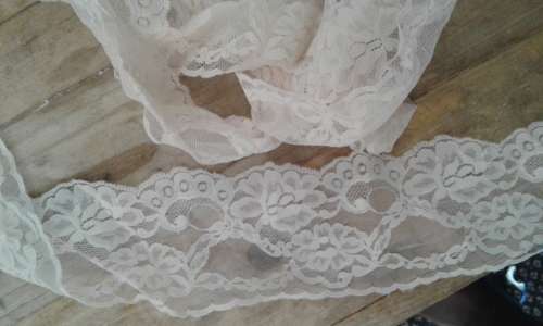 Beige high quality 30 metres lace