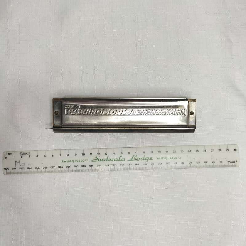Harmonica Hohner The 64 Chromonica 4 Octave professional Model Vintage KeyC!!!