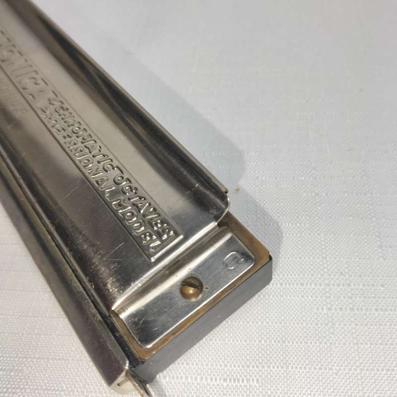 Harmonica Hohner The 64 Chromonica 4 Octave professional Model Vintage KeyC!!!