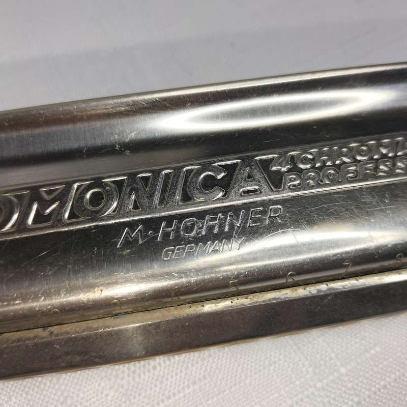 Harmonica Hohner The 64 Chromonica 4 Octave professional Model Vintage KeyC!!!