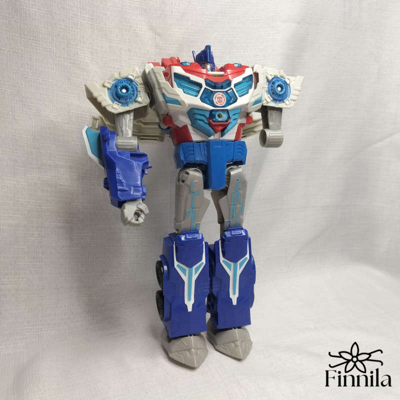 Transformers Robots in Disguise Power Surge Optimus Prime 12 (Missing some parts, see photos)!