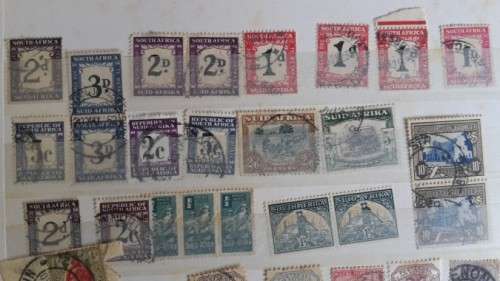 page union,  revenue, provinces & postage  dues mix  of stamps on  page unchecked for varieties