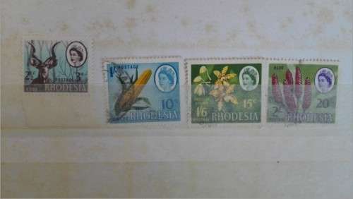 P set  S Rhodesia used  to 2/  dual currency