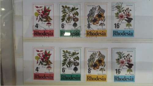 Rhodesia set  mint MNH & used very  light  cancel SACC no 396 - 299