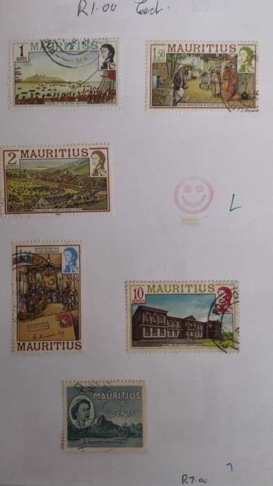 Page Mauritius  used