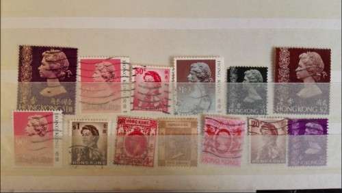 Stamps Hong Kong  used