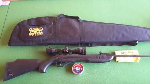 ***** CROSMAN PHANTOM AIR RIFLE WITH NIKKO STERLING 4X32 AO SCOPE *****