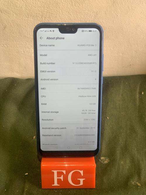 *** HUAWEI P20 LITE| BLUE | **PLEASE READ**