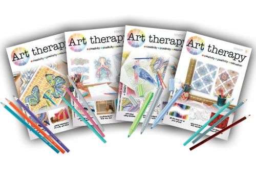 Art Therapy set - FREE COLOURING PENCILS INCLUDED!!! Price is per set