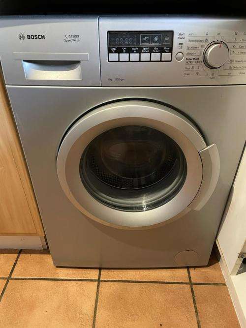 Bosch classiXX speedwash 6kg washing machinePRICE NEGOTIABLE