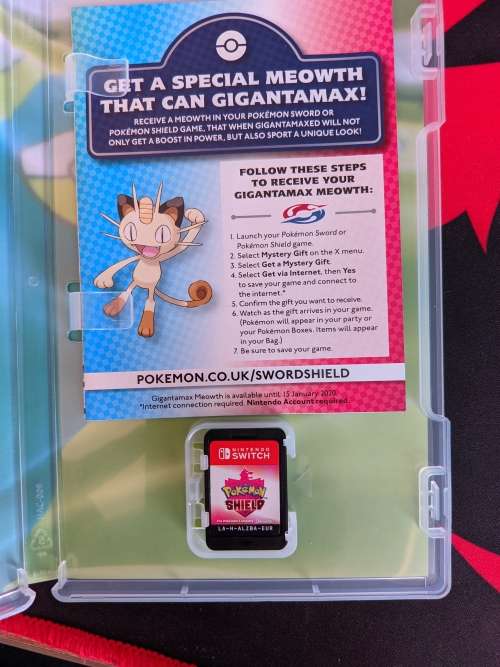 Pokemon Shield for the Nintendo Switch