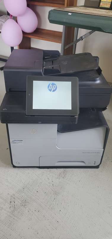 HP officejet managed color flow mfp x585- Bargain price
