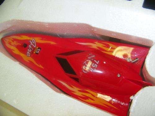 Mosquito.R/C Speed boat. 16 DATA. RED Cyclone 30cm.