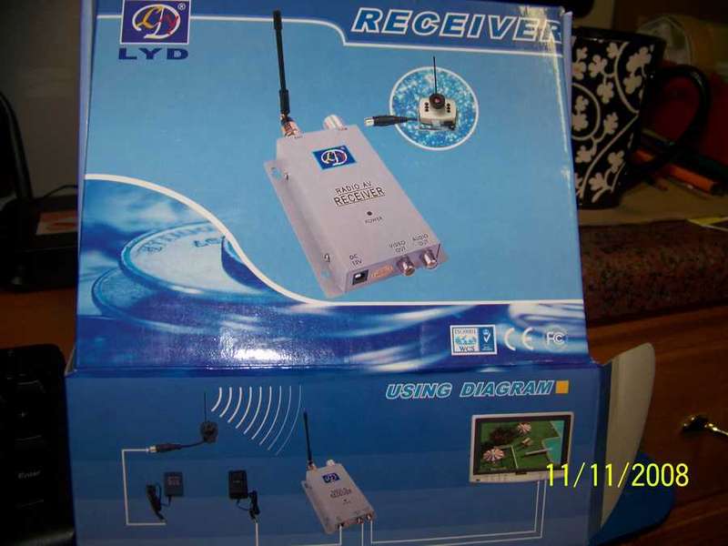 WIRELESS SURVEILANCE CAMERA