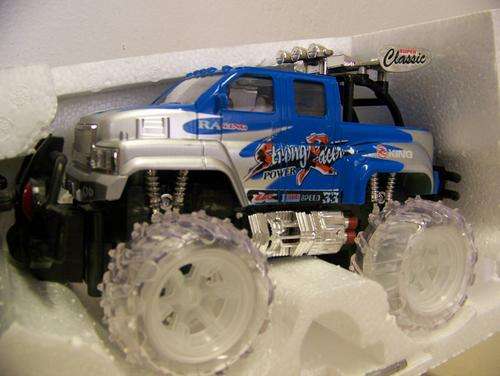 Cross country. Strong racer. Blue.