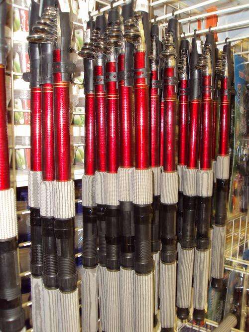 Tokushima ST 6000 reels with 3.6m or 4.5m telescopic rod