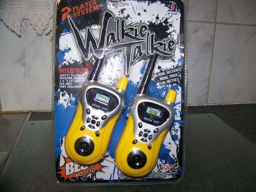 Walkie Talkie 2 Player system.
