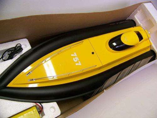 Tracer 2. 80cm Speedboat. Yellow.