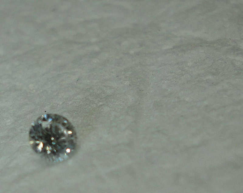 0.07 ct diamond H VVS - *GEM ALERT!* - From my personal collection.