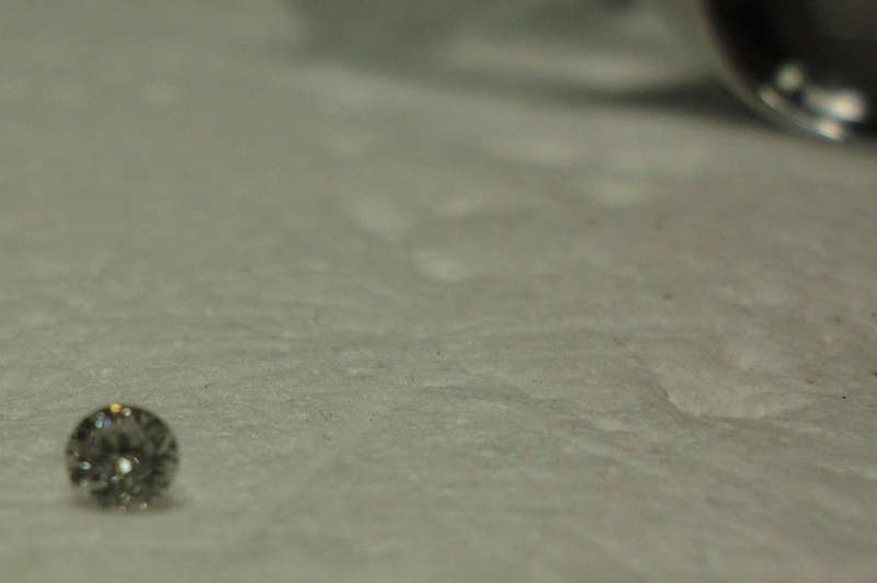 0.07 ct diamond H VVS - *GEM ALERT!* - From my personal collection.