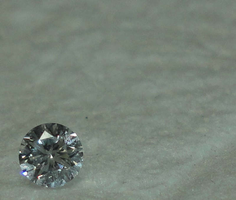 0.07 ct diamond H VVS - *GEM ALERT!* - From my personal collection.