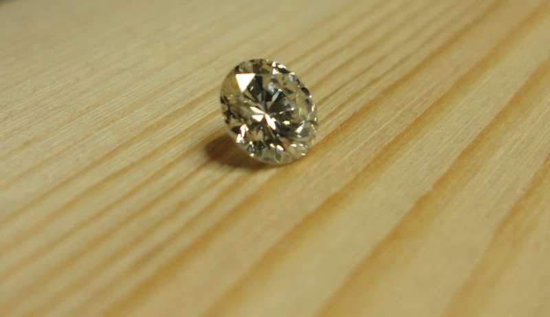 0.36 carat diamond Light Yellow VVS1 Round Brilliant Natural Loose Diamond