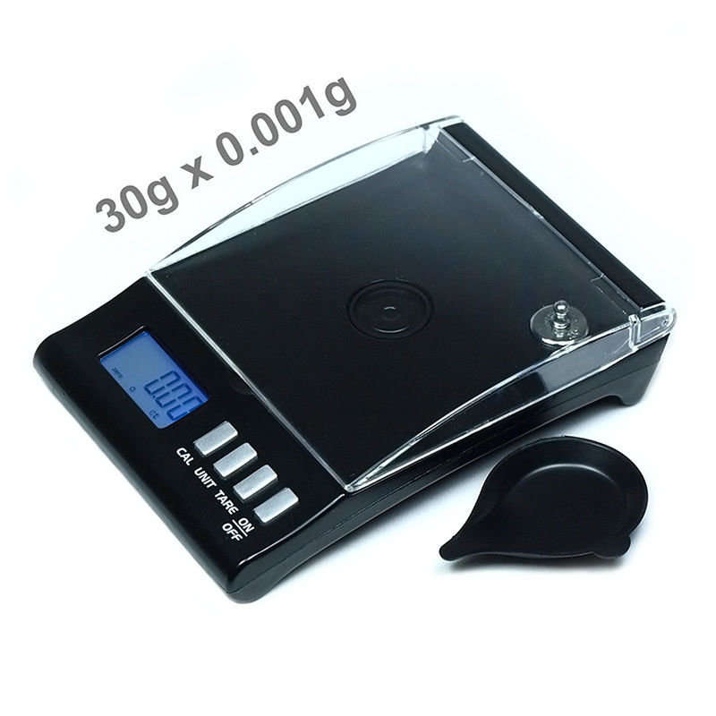 Digital Pocket Scale 30g x 0.001g With Back-Lit LCD Display Jewelry Scale