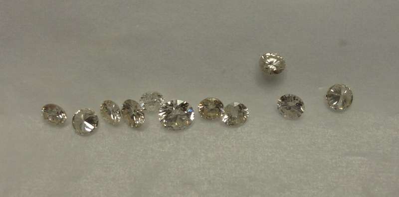 0.60 CTW Loose Natural Diamond Lot - Mixed Sizes and Colors Super Clarities!