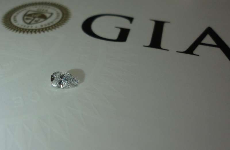 0.21 D SI1 GIA Certified Pear Loose Natural Diamond