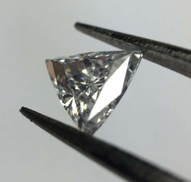 0.22 D SI1 GIA Certified Trillion Loose Natural Diamond