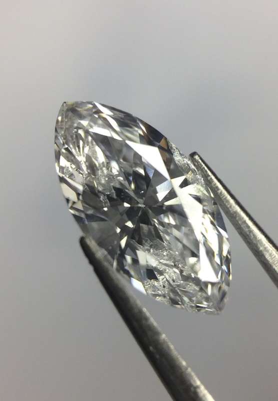 0.53 D I2 GIA Certified Marquise Loose Natural DIamond