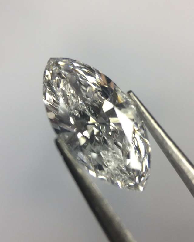 0.53 D I2 GIA Certified Marquise Loose Natural DIamond