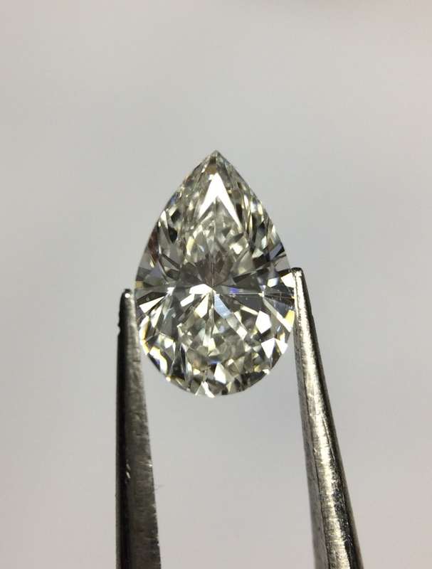 0.35 G VS2 GIA Certified Pear Loose Natural DIamond