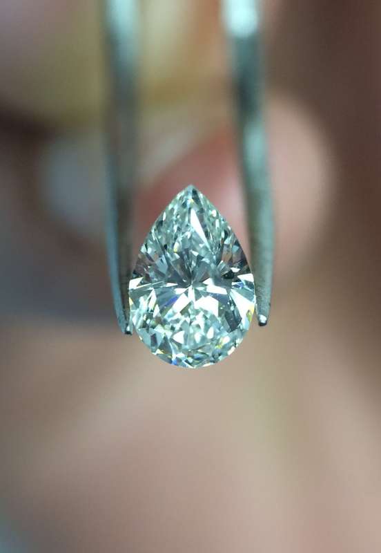 0.35 G VS2 GIA Certified Pear Loose Natural DIamond