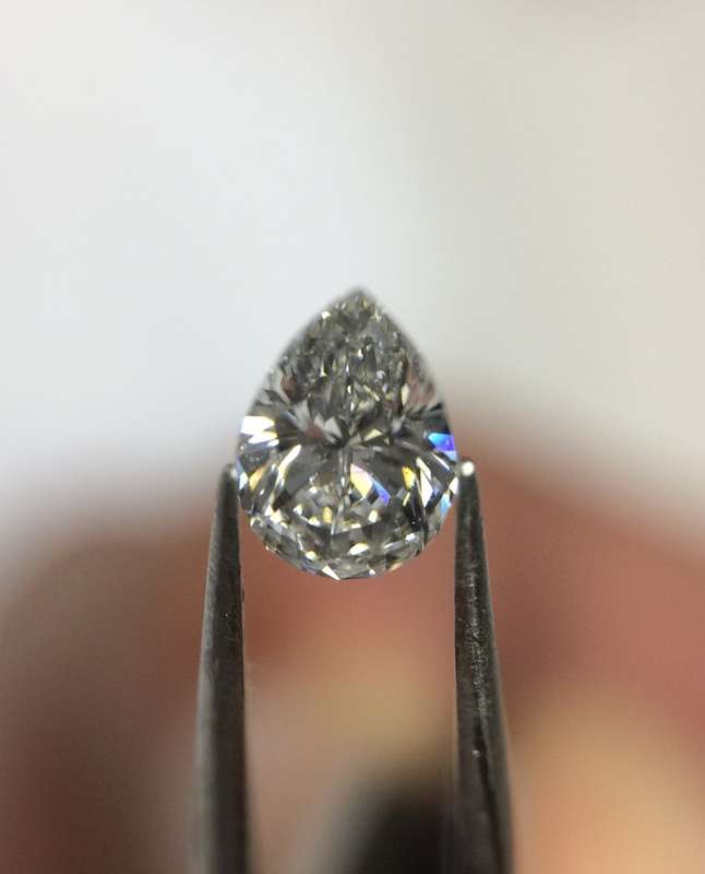 0.35 G VS2 GIA Certified Pear Loose Natural DIamond