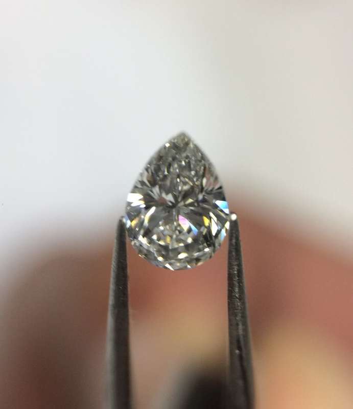 0.35 G VS2 GIA Certified Pear Loose Natural DIamond