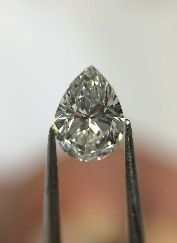 0.35 G VS2 GIA Certified Pear Loose Natural DIamond