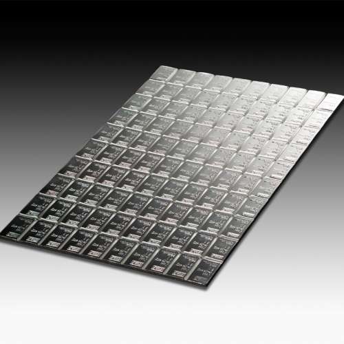 100x 1 gram Silver Bar - Valcambi Silver CombiBar (w/Assay)
